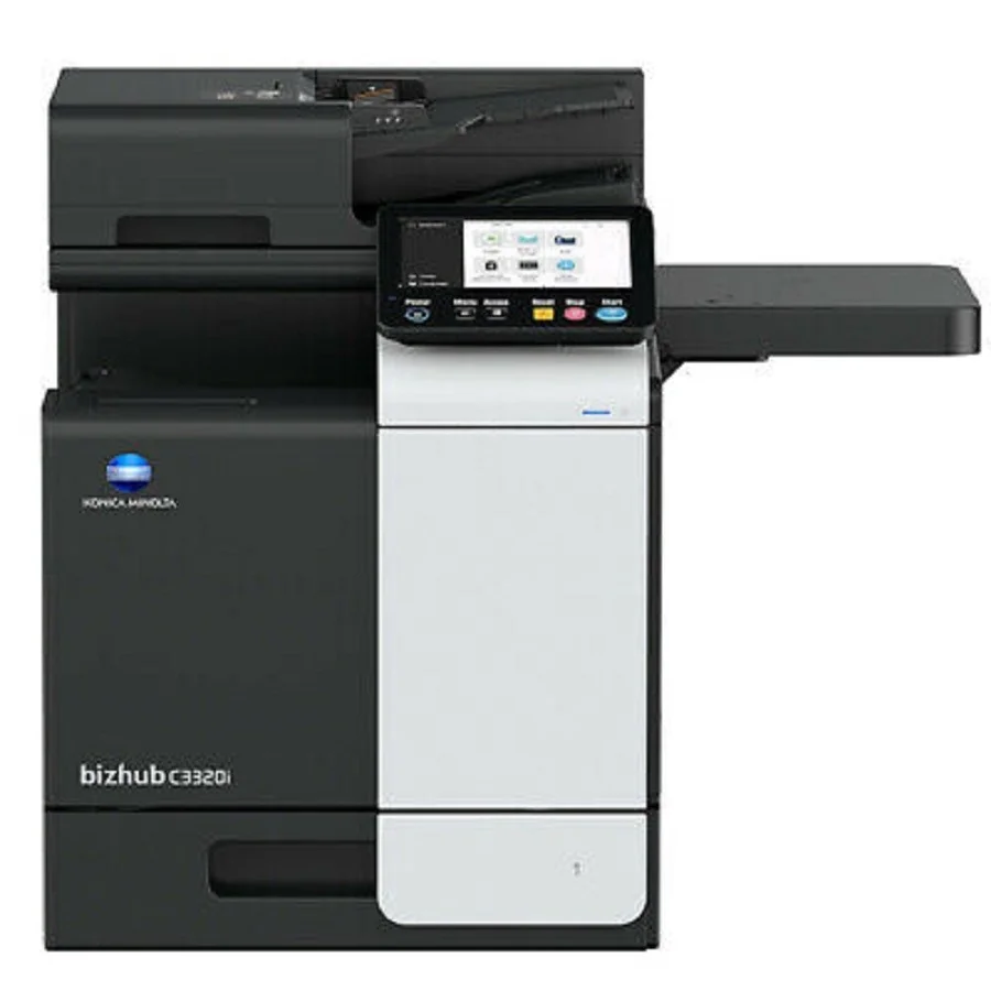 Multifincional Laser A , Konica Minolta, Bizhub C3320I, 35Ppm, Duplex, 1200 Por 1200 Dpi, Memoria 4Gb, Disco Duro Estado Solido 16Gb, Interfases Usb 2.0, Gigabit Ethernet 10/100/1000