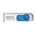 Memoria USB Adata C008 64GB 2.0 Color Blanco-Azul - Imagen 2