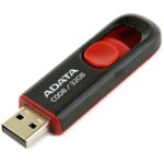 Memoria USB Adata C008 32 GB Color Negro-Rojo - Imagen 2