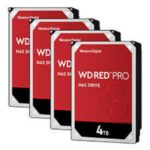 Disco Duro Interno Wd Red Pro 4Tb 3.5 Escritorio Sata3 6Gb/S 256Mb 7200Rpm 24X7 Hotplug Nas 1-16 Bahias Wd4003Ffbx - Imagen 3