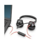 Poly Auriculares estéreo USB-C Blackwire 8225 + Adaptador USB-C/A - Imagen 2