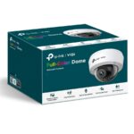 Camara Ip Domo Tp-Link Vigi C2402.8Mm 4Mp Full Color Ik10 H.265 Poe/12 V Cc Ip67 Microsd Microfono - Imagen 2
