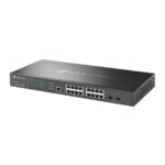 Switch | Tp-Link | Sg3218Xp-M2 | Omada L2+ De 16 Puertos A 2.5G Y 2 Sfp+ A 10G | 8 Poe+ - Imagen 3