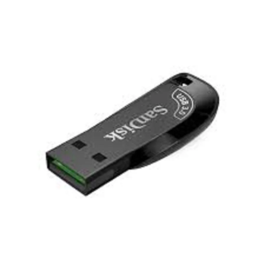 Memoria USB 64GB SanDisk Ultra Shift 3.2 Negro Lectura 100MB/s