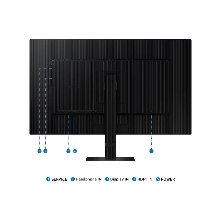 MONITOR SAMSUNG 27" VIEWFINITY S7 4K-IPS