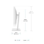 Monitor Benq Consumo Gw2486Tc 23.8 / Full Hd / Ips / 100Hz / 5Ms / Hdmi, Displayport, Usb-A, Usb-C / Altavoces Y Microfono Integrados / Eye Care / Ergonomico / Blanco / Garantia 3 Años - Imagen 5