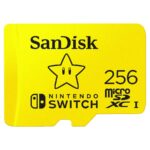 Memoria Sandisk Micro Sdxc 256Gb Nintendo Switch 100Mb/S 4K U3 V30 Sdsqxao-256G-Gnczn - Imagen 2