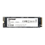 Unidad SSD Patriot M.2 512GB P300 PCIE 3.0 NVME 2280 1200MB/s Escritura 1700 MB/s Lectura