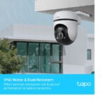 Camara Ip Tp-Link Tapo C500 Wifi Exterior 2 Mp1080P Vision Panoramica 360 Resistente Agua Y Polvo Ip65 Microsd 512Gb Vision Nocturna Deteccion De Movimiento Audio Bidireccional - Imagen 3