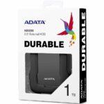 Disco Duro Externo Adata 1TB HD330 2.5" USB 3.1 Negro A Prueba de Golpes - Imagen 3