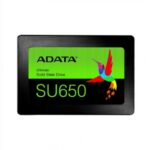 Unidad De Estado Solido Ssd Interno Adata Su650 256Gb 2.5 Sata3 Lect. 520 Escrit. 450 Mbs 7Mm Pc Laptop Minipc Sin Bracket 3Dnand Asu650Ss-256Gt-R - Imagen 2