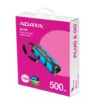 Unidad de Estado Sólido SSD Adata Portátil SC740 500GB USB 3.2 Color Azul - Imagen 3