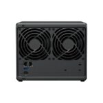Nas Synology Ds425+ /4 Bahias Nucleo Cuadruple 2.0 Ghz/ Hasta 80 Tb, 2Gb Ddr4 Hasta 6Gb/ Pto 1Gbe Lan, 1 Pto 2.5Gbe Lan / Usb 3.2 X 2/ Hot Swap/ Soporta M.2 2280 Nvme /No Incluye Discos Celeron J4125