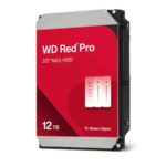 DISCO DURO INTERNO WD RED PRO 12TB 3.5 ESCRITORIO SATA3 6GB/S 256MB 7200RPM 24X7 HOTPLUG NAS 1-24 BAHIAS WD122KFBX
