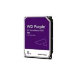 Disco Duro Western Digital 3.5" 215MB/s WD Purple 8 TB para Videovigilancia