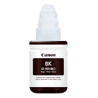 TINTA CANON GI-190 G1110/G2110/G3110/G4110 NEGRA TINTA CONTINUA