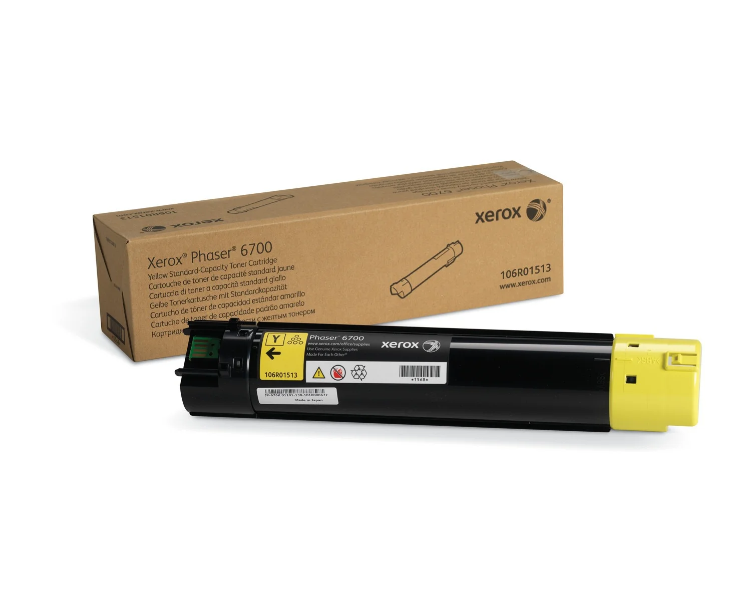 TONER XEROX 106R01513 AMARILLO 5000 PAGINAS PHASER 6700