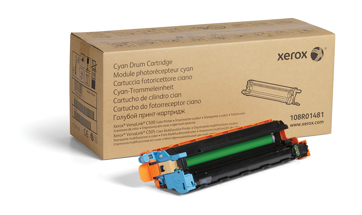 MPN-108R01481-featured TAMBOR XEROX CYAN VERSALINK C500 SERIES 40K - Imagen 1