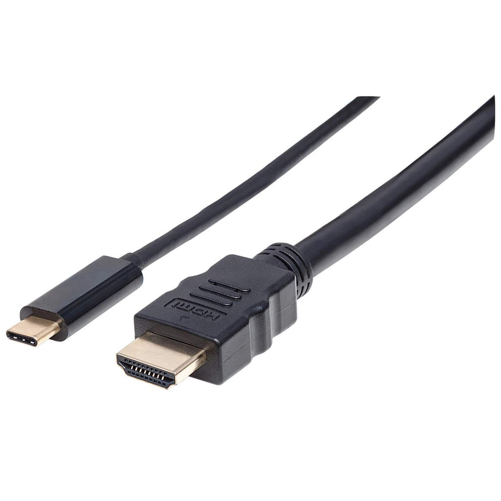 Cable Usb,Manhattan,151764,-C A Hdmi M 2.0M 4K@30Hz, Negro