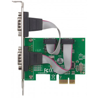 Tarjeta Pci Express,Manhattan,152082,Serial 2 Puertos