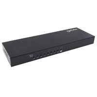 Mux Kvm ,Manhattan,152785, Desktop Hdmi/Usb 8:1 Con Cables Usb