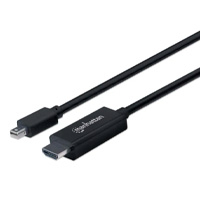 Cable Displayport ,Manhattan,153270,Mini - Hdmi 4K  1.0M