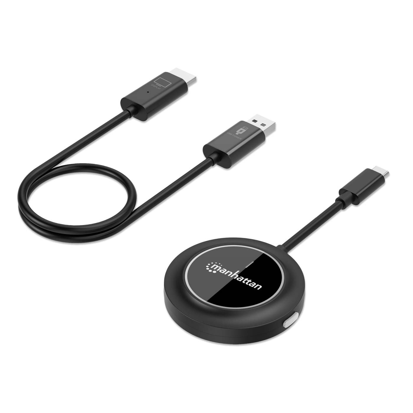 Kit De Presentacion/Manhattan/208420/Sistema De Presentación Inalámbrico Usb-C A Hdmi