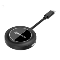 Transmisor Inalambrico/Manhattan/208437/Transmisor Inalámbrico De Vídeo Usb-C 1080P