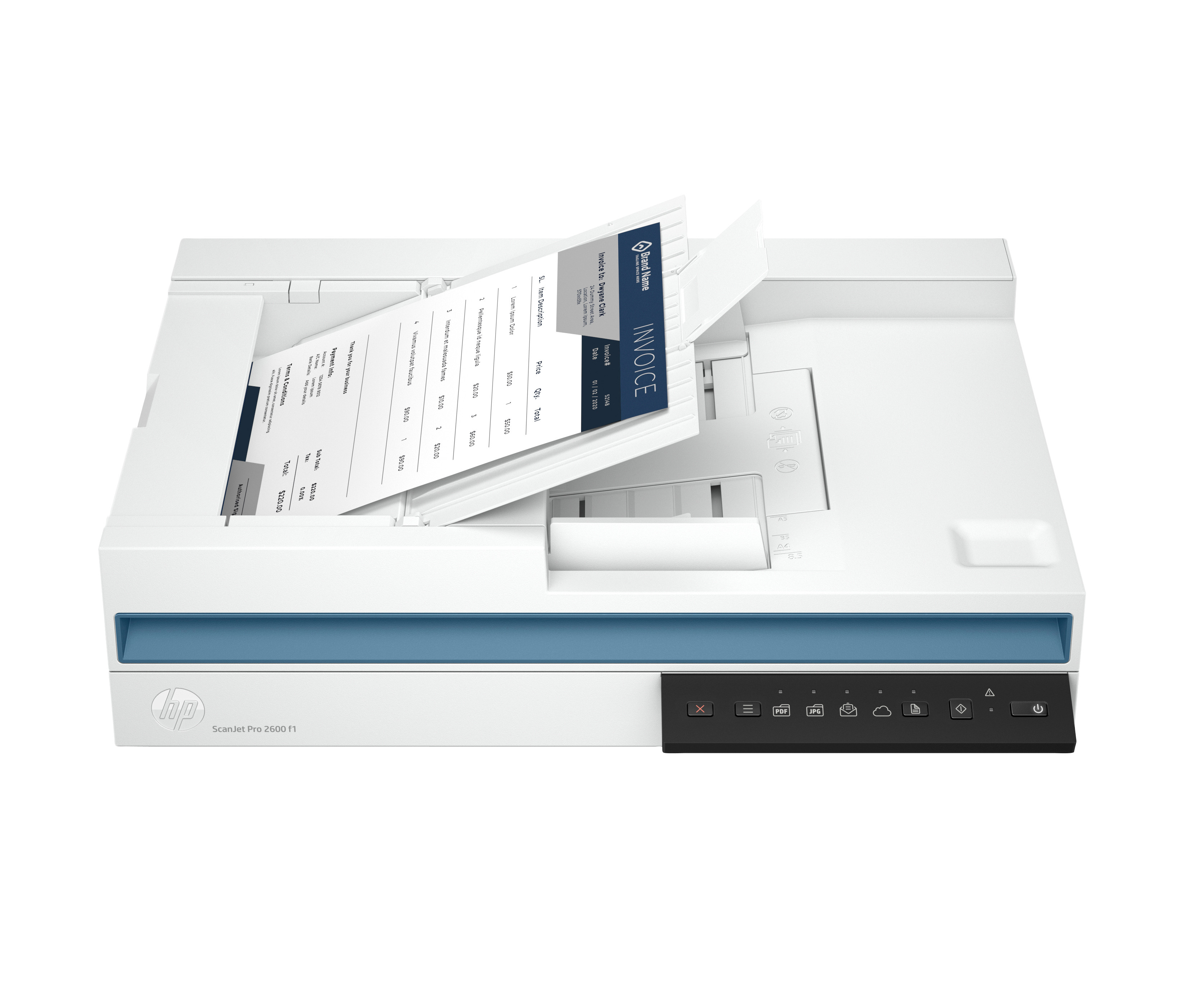 Escaner Ops Hp Pro 2600 F1, 25 Ppm/50 Ipm, Adf, Usb, Duplex.