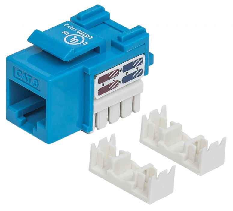 Jack Cat,Intellinet,210737, 6  De Impacto (Keystone) Azul