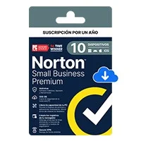 ESD NORTON SMALL BUSINESS PREMIUM / 10 DISPOSITIVOS / 1 AÑO - DESCARGA DIGITAL (NO SERVER)
