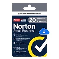 ESD NORTON SMALL BUSINESS / 20 DISPOSITIVOS / 1 AÑO - DESCARGA DIGITAL (NO SERVER)