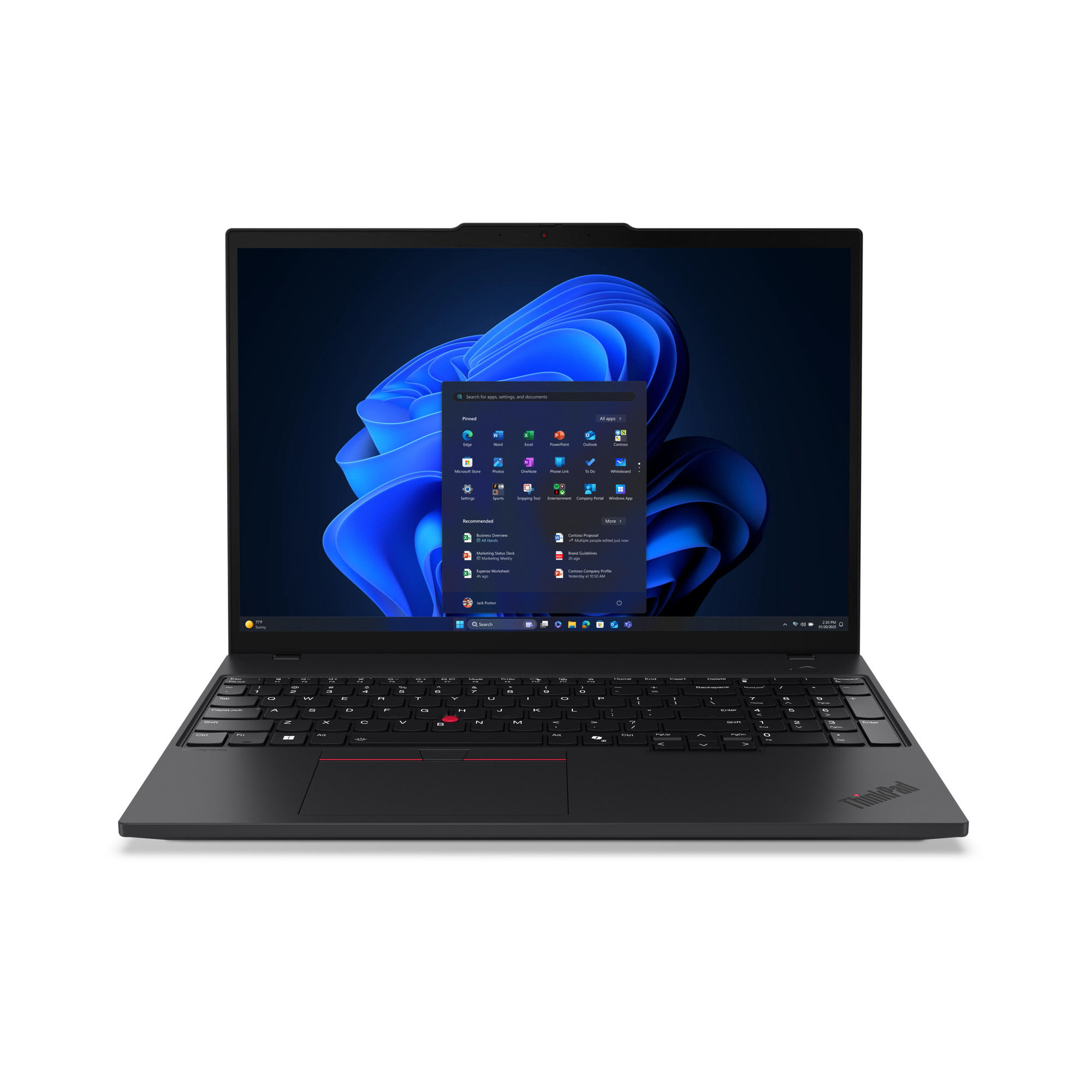 Laptop Lenovo ThinkPad T16 G4 16" Intel Core Ultra 5 225U 16GB 512GB SSD Windows 11 Pro 64 3YR Premier