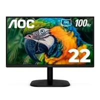 Monitor AOC 21.5" Pure VA 1920x1080 100Hz 4 ms VGA HDMI Adaptive Sync