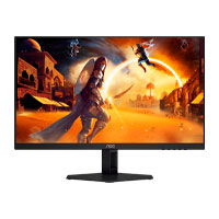 MONITOR GAMER AÑOC 27G4E / PANEL IPS / 27 PULGADAS / HDMI / DISPLAYPORT / ASPEC 169 / TR 0.5 MS / ADAPTIVE SYNC / 180 HZ / RESOLUCION 1920 X 1080 / BRILLO 300 CD/M2 / VESA 100X100 MM/ NEGRO Y ROJO