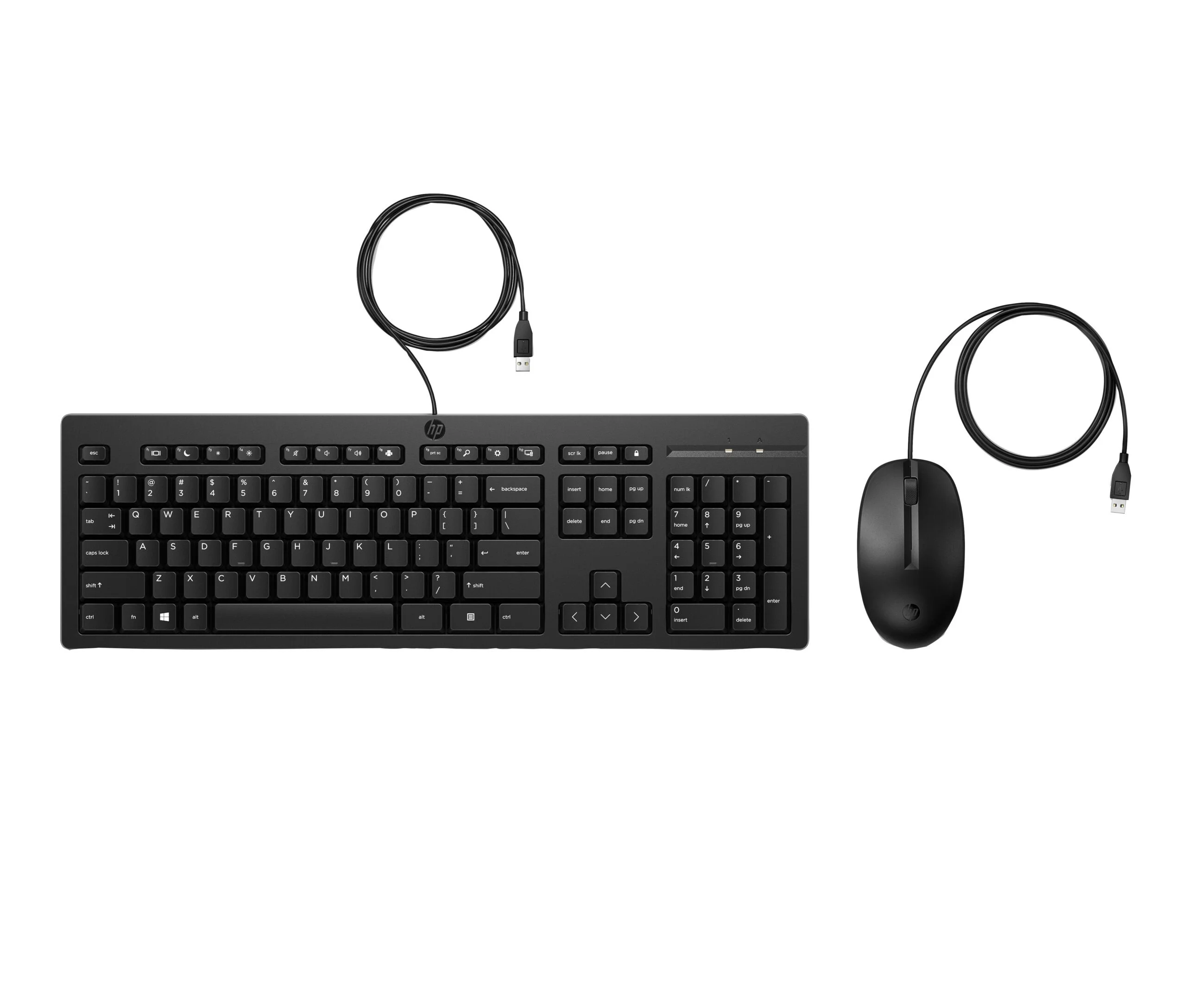 KIT TECLADO Y MOUSE HP 225 ALAMBRICO