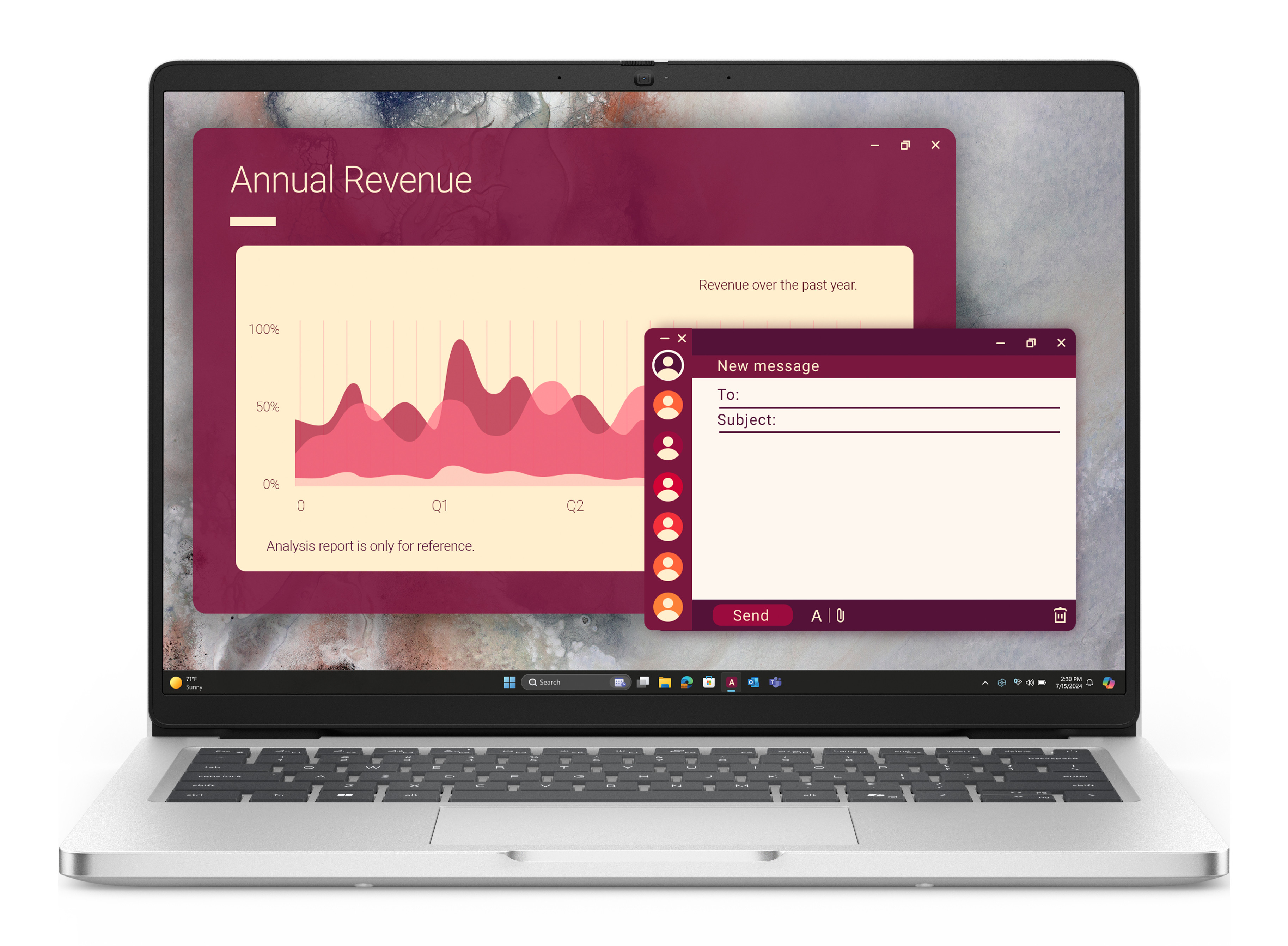 Laptop Dell Pro 14 PC14250 Intel Ultra 7-255U Ram 16Gb SSD 512Gb Win 11 Pro Garantia 3Años Basico
