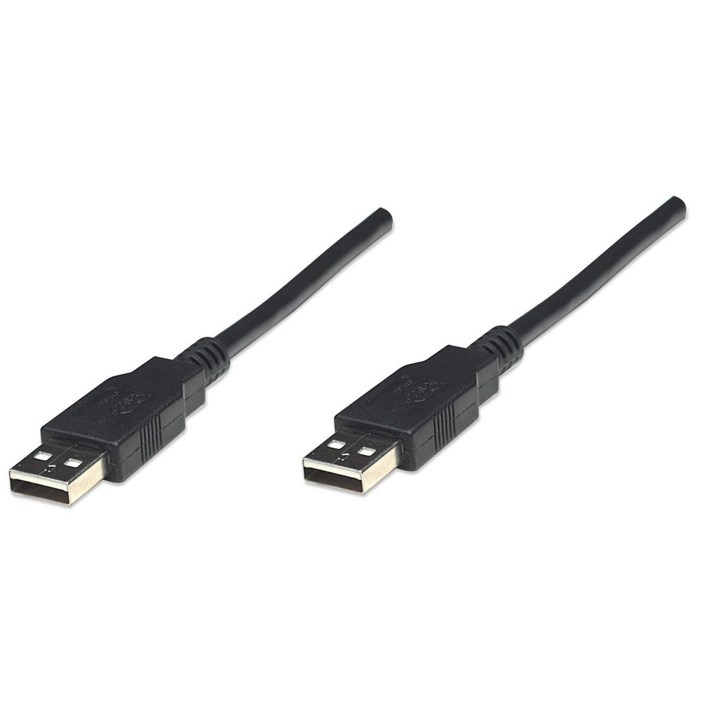 Cable Usb,Manhattan,306089, V2.0 A-A 1.8M, Negro