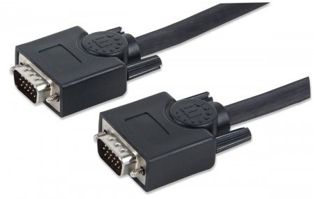 Cable  Svga, Manhattan,337342, Monitor  8Mm Hd15M-M 30.0M
