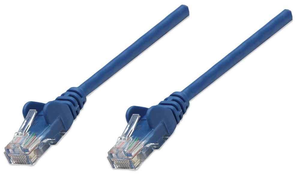 Cable Patch,Intellinet,342599, Cat 6,  2.0M( 7.0F) Utp Azul