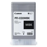 Tinta Canon PFI-030 Color Negro Mate para Series TA