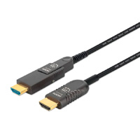 Cable Hdmi Fibra Optica /Manhattan/355698/M-M  4K@60Hz 50.0M Conector Hdmi Desmontable