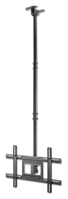 Soporte Manhattan para TV 37" a 80" con Movimiento y Ajuste de Altura para Techo