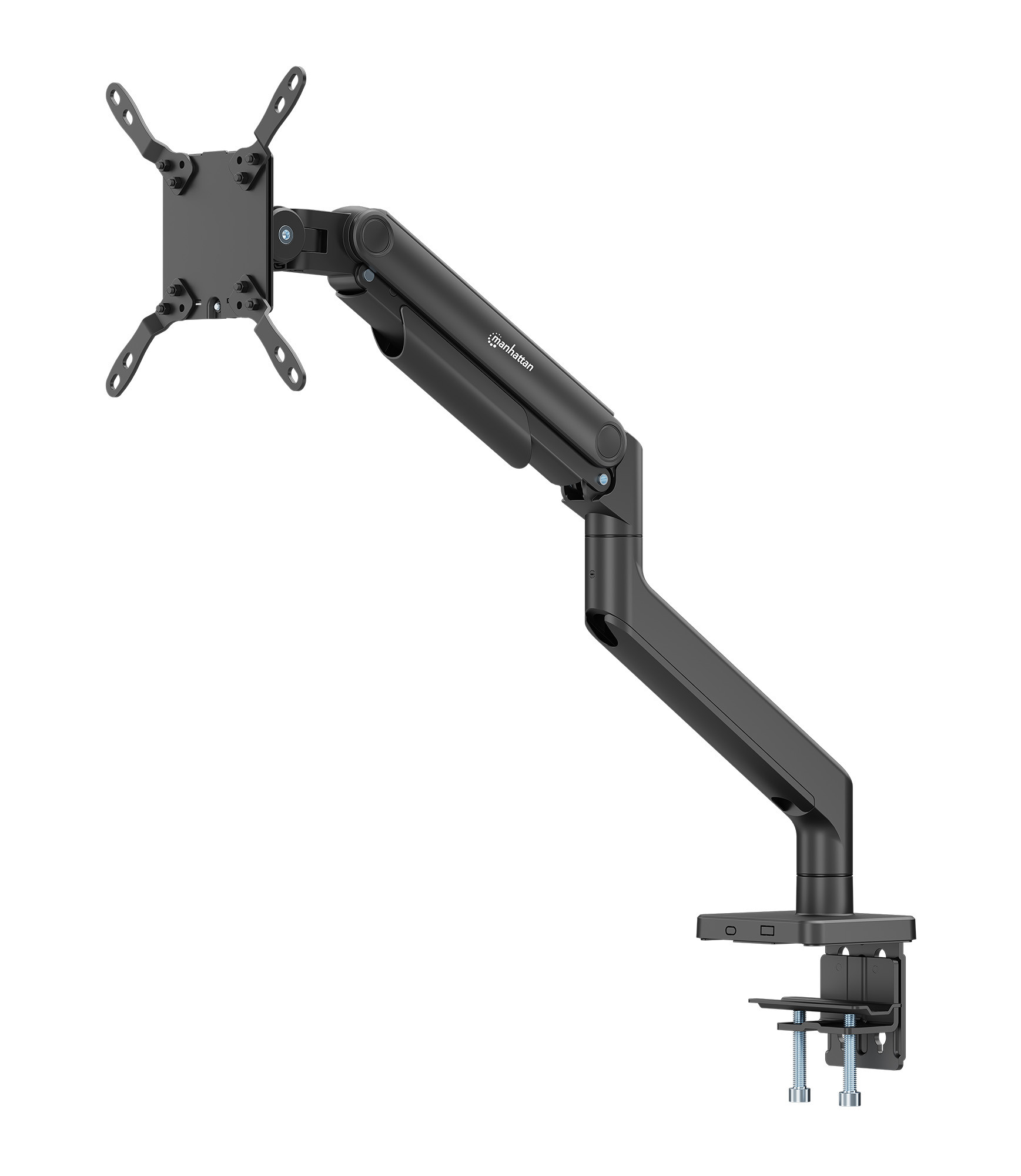 Soportes/Manhattan/462570/Soporte De Aluminio Con Sistema De Pistón Para 1 Monitor De 17 A 49
