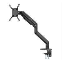 SOPORTES/MANHATTAN/462570/SOPORTE DE ALUMINIO CON SISTEMA DE PISTÓN PARA 1 MONITOR DE 17 A 49