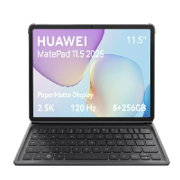 HUAWEI MATEPAD 11.5, PROCESADOR KIRIN T82B, OCTA-CORE , RAM 8GB, DISCO DURO 128GB, PANTALLA 11.5IN, SISTEMA OPERATIVO HARMONYOS 4.3, CÁMARA FRONTAL 8MP, / TECLADO DE REGALO