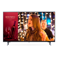 Television Super Sign Para Señalizacion Digital Lg 55 Uhd, Hdr 10, 400 Nits 16/7, Wi-Fi Built In Hdmi X3 Usb, Rf, Rs-232, Rj45, Bocina 10 W X2