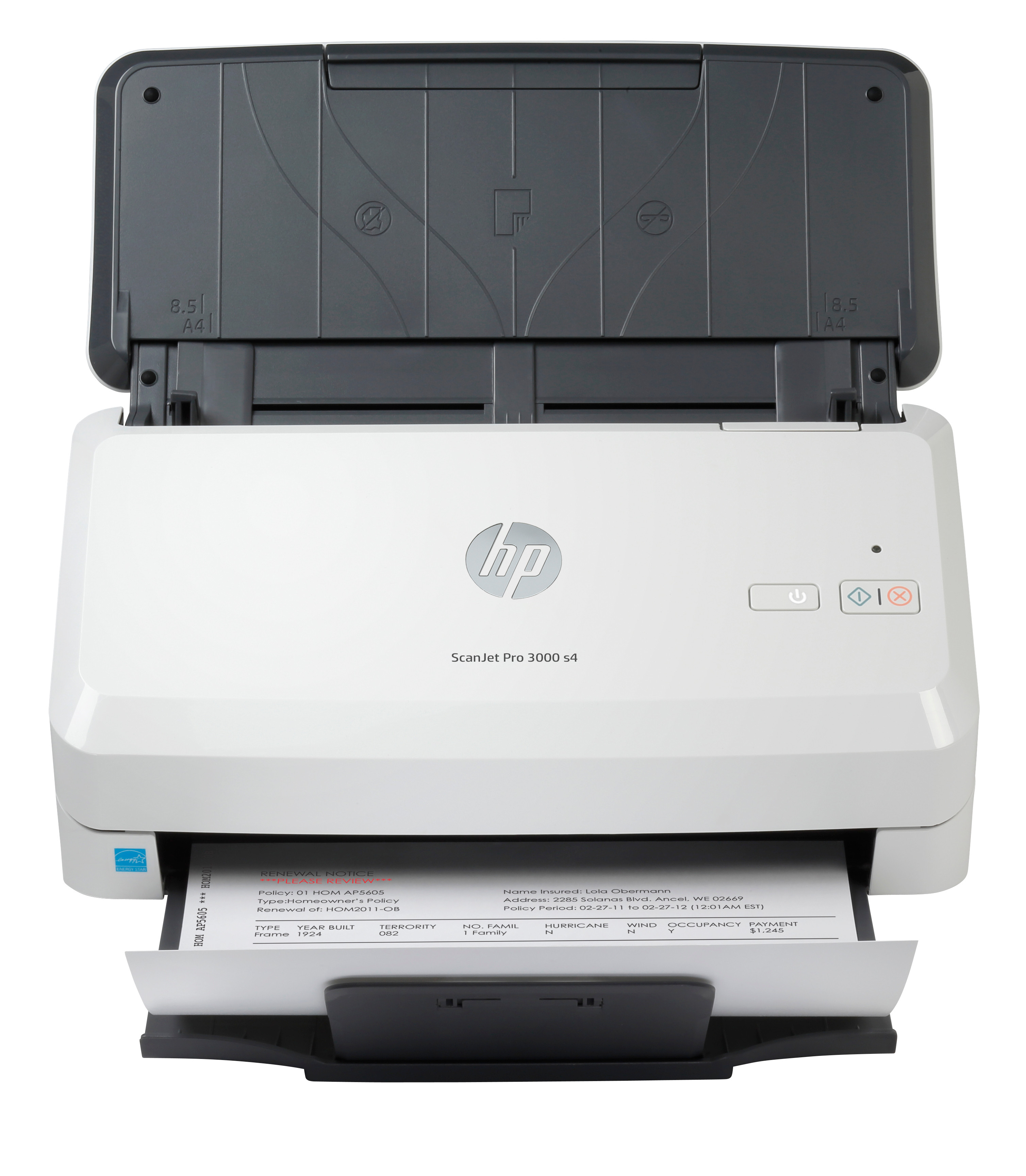 Escaner Ops Hp Pro 3000 S4, 40 Ppm/80 Ipm, Adf, Usb, Duplex