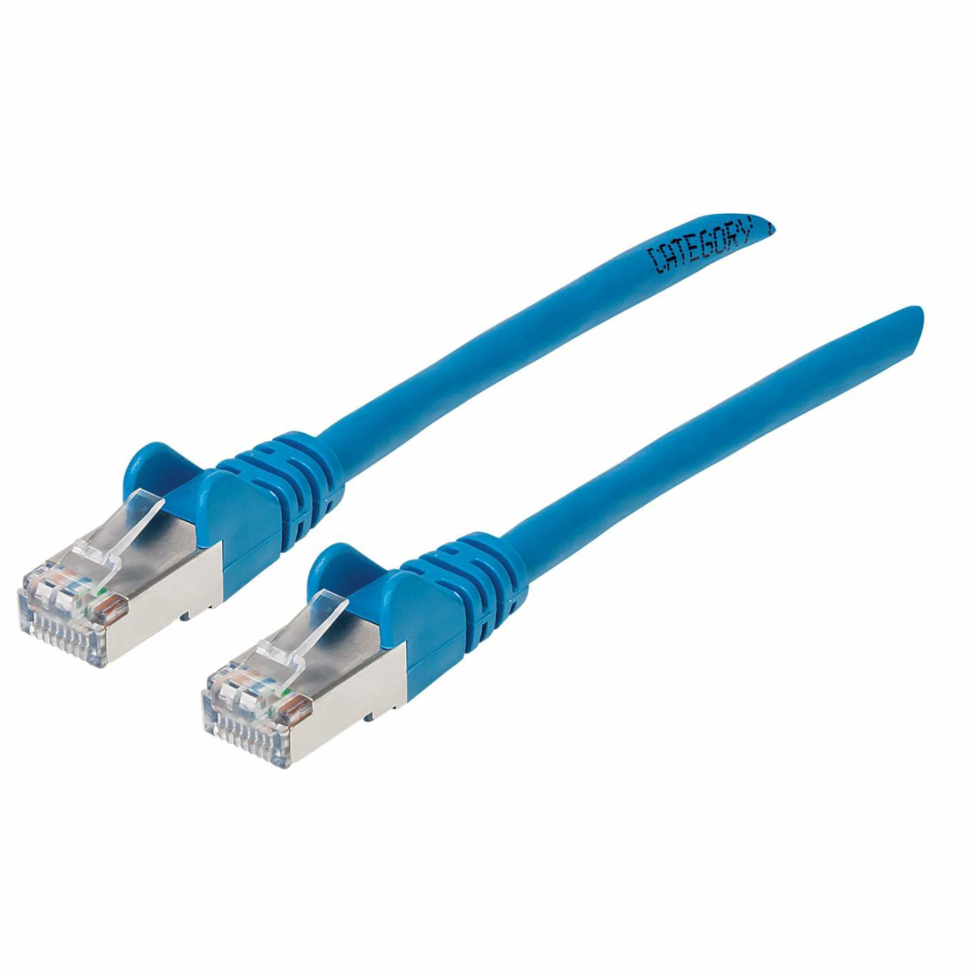 Cable Patch,Intellinet,741484, Cat 6A,  2.1M( 7.0F) S/Ftp Azul