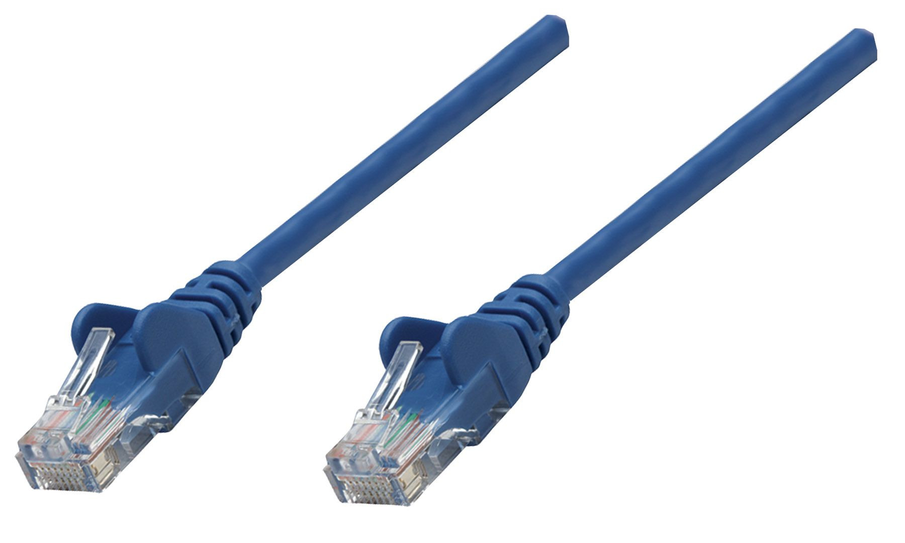 Cable Patch,Intellinet,741491, Cat 6A,  3.0M(10.0F) S/Ftp Azul